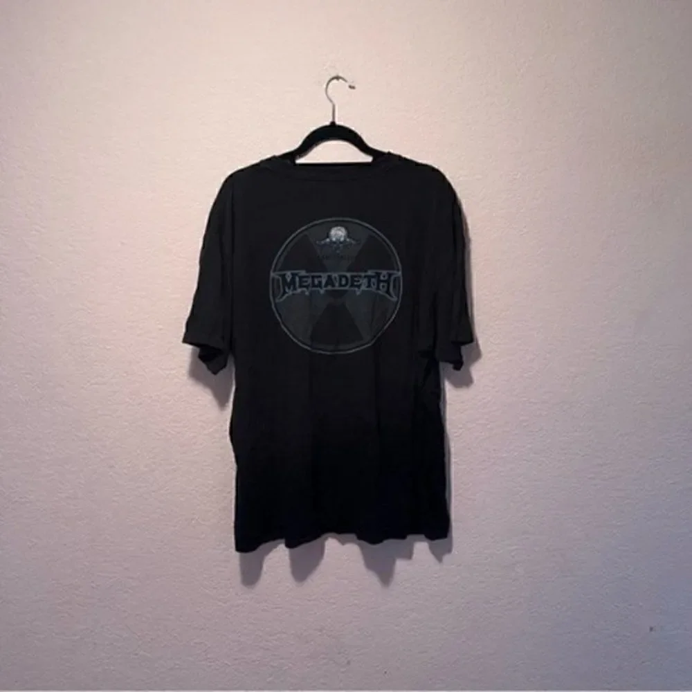 *30off3*‎ MEGADETH Concert T Shirt Mens XL Double Sided Black.